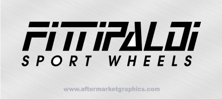 Fittipaldi Wheels Decals - Pair (2 pieces)